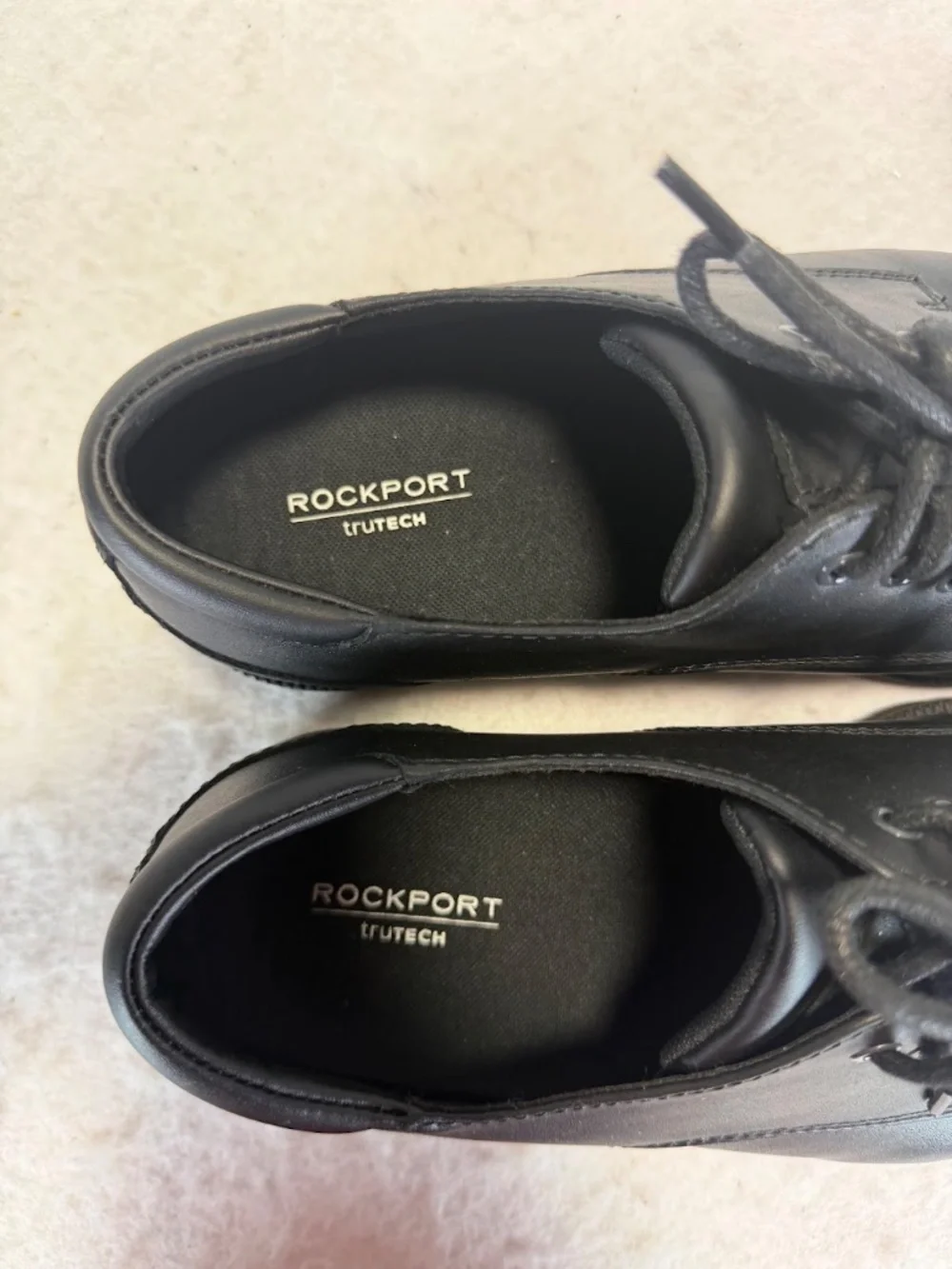 Rockport Northfield Hydro Shield Waterproof Mens 10XW Black Leather Shoes